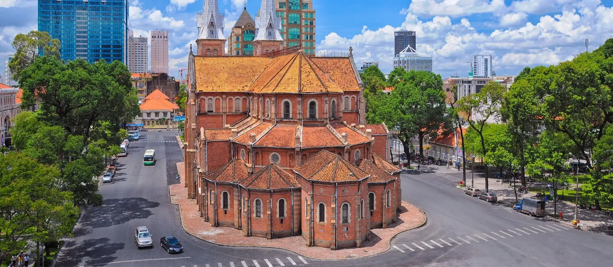 Notre Dame Cathedral in central Ho Chi Minh City